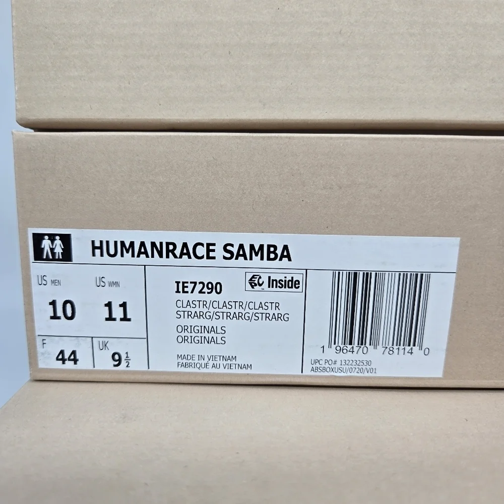 New adidas Pharrell x Samba Human Race 'Terracotta' Men's Shoes Size 10 - Picture 9 of 9